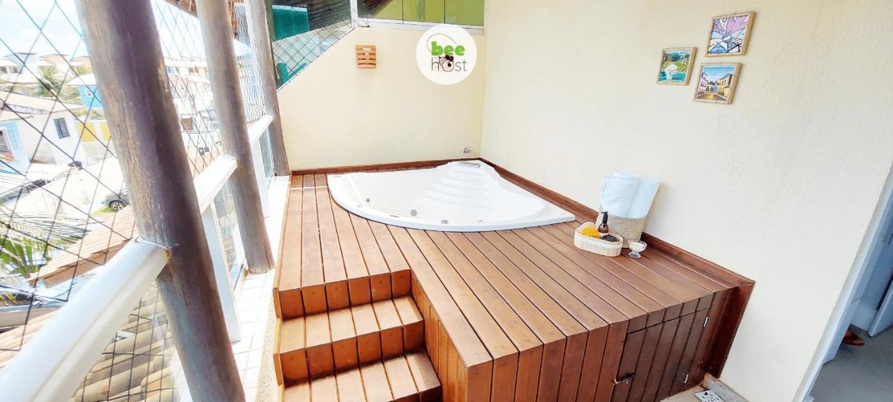 COSTE0100 - Duplex com jacuzzi e vista mar por Beehost Villa Salvador Exterior foto